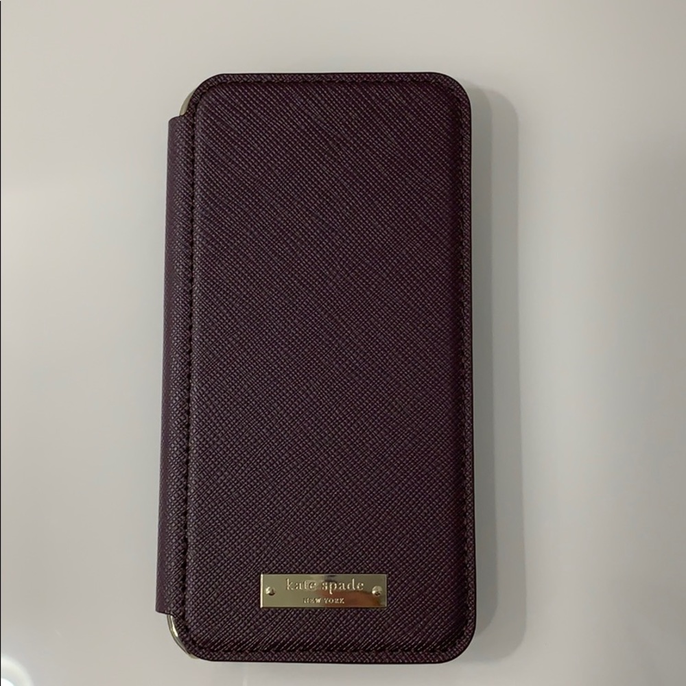 Kate spade folio iPhone X case